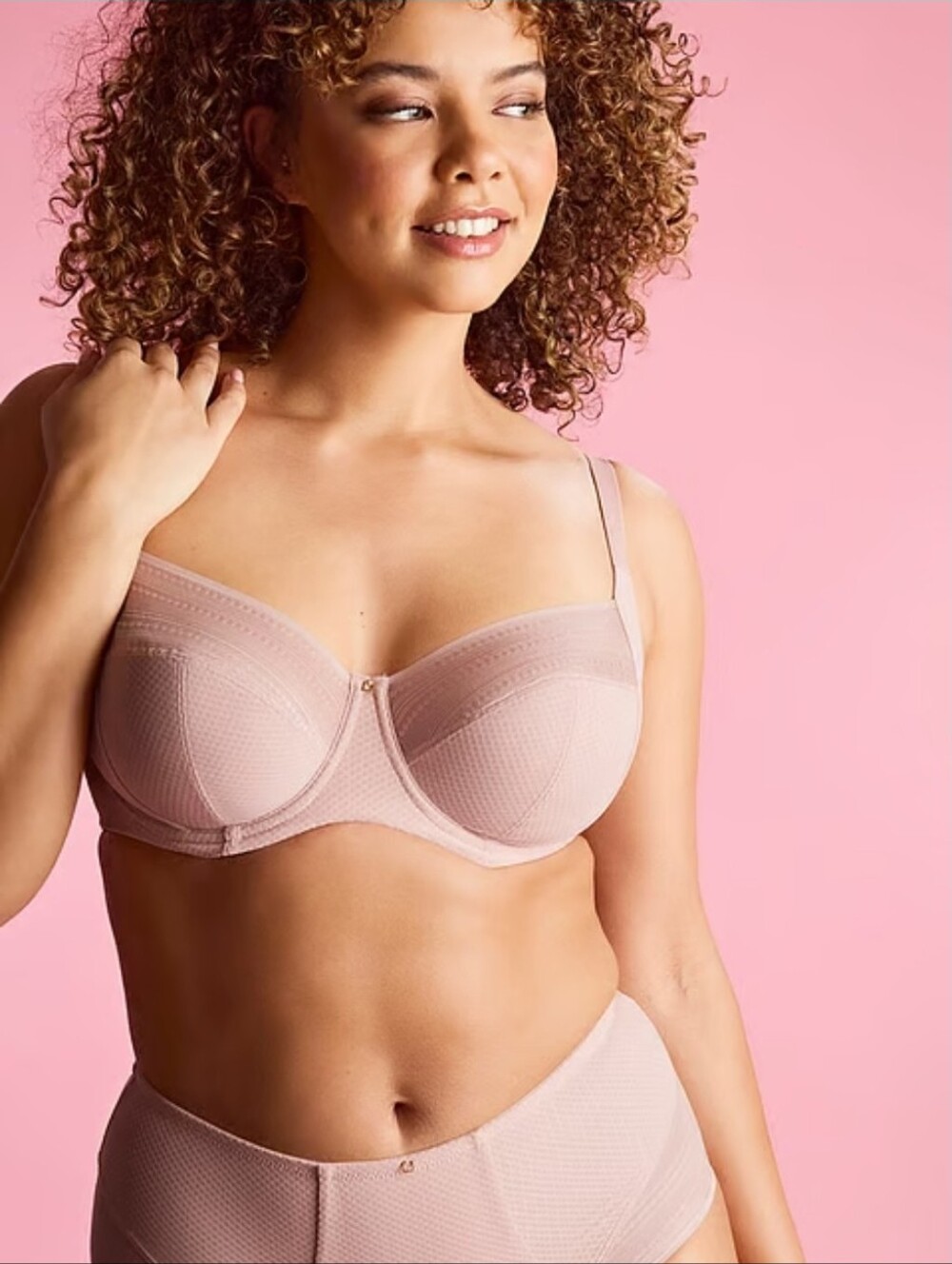 Panache Serene Full Cup Bra Vintage Rose Color 32 G